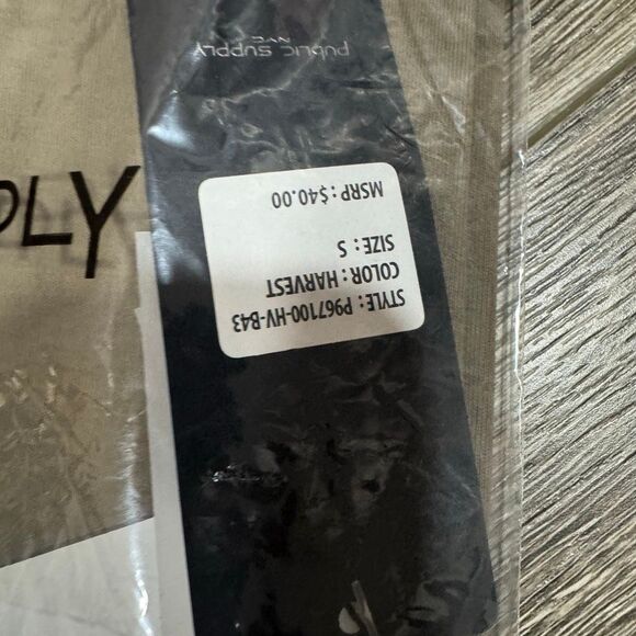 Public Supply Men’s Oversized Fit Tee Harvest - Picture 2 of 5